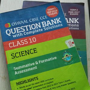 Oswaal CBSE Question Bank Class 10 Both Terms