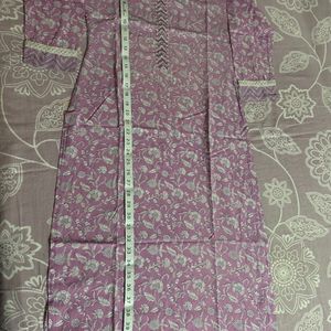 Lavender Kurta Set