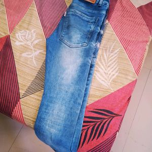 Blue Denim Jeans As New Has 2 Washes Only