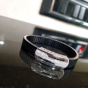 Premium Silver Braclet With Belt Pure 925