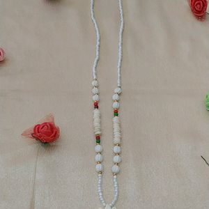 Fashionable White Pendant Necklace For Girls Women