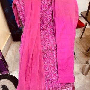 Ready Wear Shalwar  With Narrow Pant & Dupatta Set