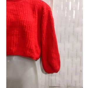 Crop Sweater for Women's