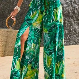 Printed Flared Pants