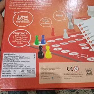 Board Game For 10+ Years Very Interesting Game