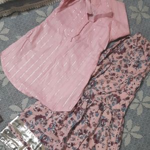 Cotton Garara And Shirt