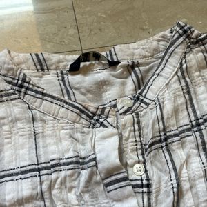 DNMX White Relaxed Fit Shirt