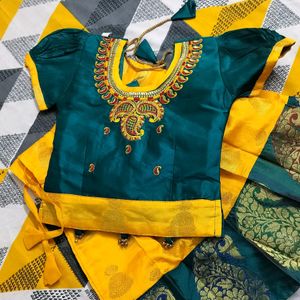 Traditional Wear Pavadai Sattai For Your Cute Ones