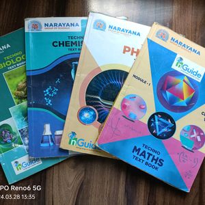 (Chem,Bio,phy,Maths) Text Book Class 6th Narayana