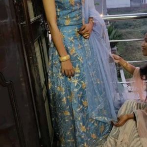 Silk Lehenga ( 3 Piece)