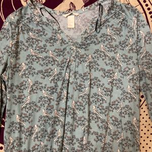 Blue H&M Kurta Top