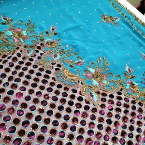 Beutiful Saree With Designer Border