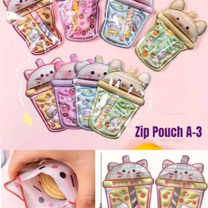 SIPPER ZIP POUCH 12 Pcs