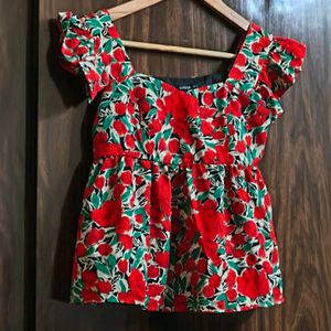 Shein Peplum Babydoll Top Cottagecore Pinteresty