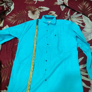 Cyan Designer Shirt