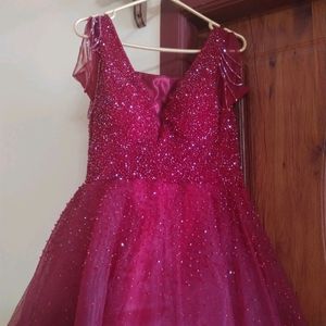 Beautiful Maroon Gown