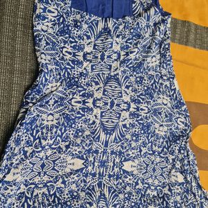 Rayon Pretty Dress L Size