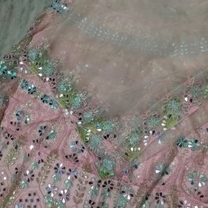 Semi Striched Lengha