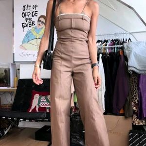 Zara Combination Long Jumpsuit Size XS