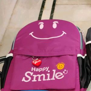 Purple smile Bag