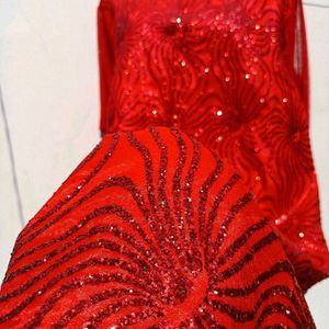 Beautiful Red Party Gown
