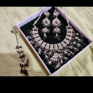 Black Necklace Set!! Diwali ✨️Offer Price!!