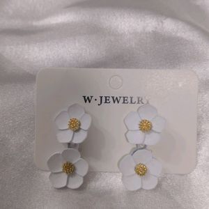 Korean Flower Earrings