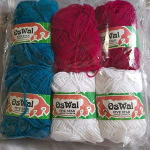 🔴Price Dropped 🏷️Offer Oswal Knitting Wool Yarn