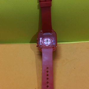 Iron Man Theme Clip Watch With Light & Music