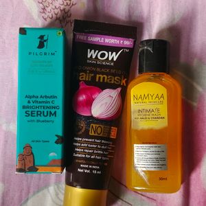 MN SERUM, HAIR MASK, V WASH