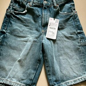 ZARA Denim Jorts