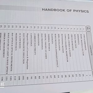 Handbook For JEE Mains And Advanced