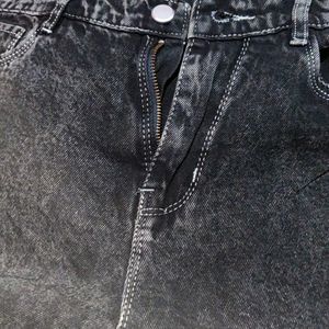 Black Straight Fit Jeans