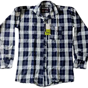 Multicolor L Size Check Men's Shirts