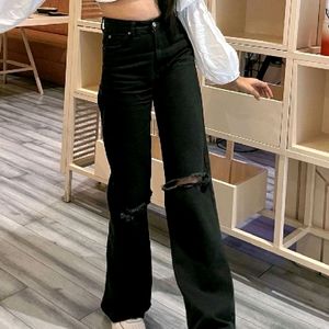 Black Wide Leg Jeans