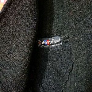 Black Woolen Sweater