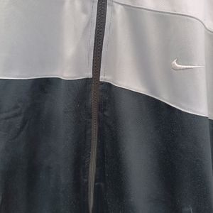 Nike black grey track jacket
