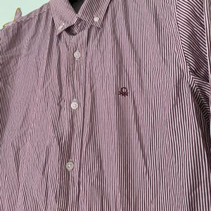 United Colours Of Benetten Red Stripes Shirt (Men)