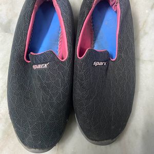 Grey Colour Sports Shoes For Women