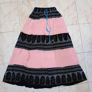 Beautiful Skirt Peach Colour