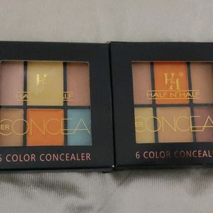 6 Color Concealer Palette