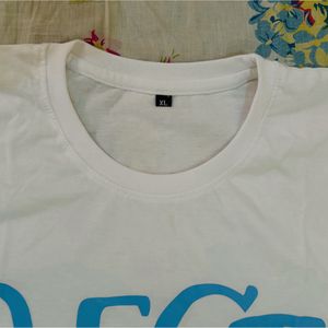 NEW White T-shirt For Men (XL)