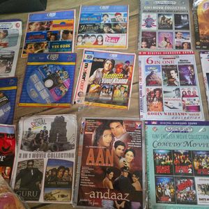 25 Assorted Hindi English Dvds