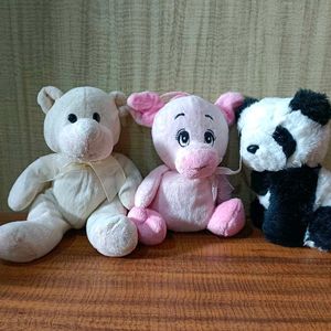 Combo Of 3 Imported Plushies