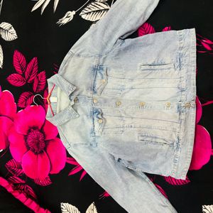 H&M Oversized Denim Jacket