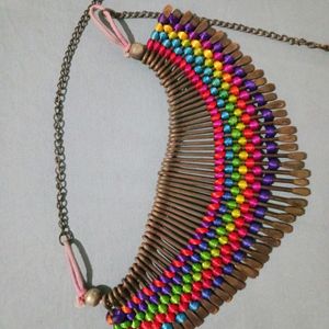 Multicolour Ethnic Necklace