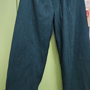 Green Plazzo Pants