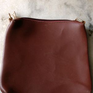 A Brown Colored Handbag