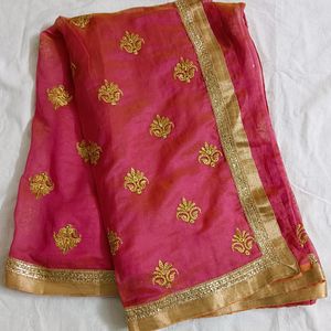 Two Shaded Banarasi Silk Saree