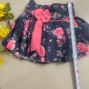 Girls Skirt And Top Set